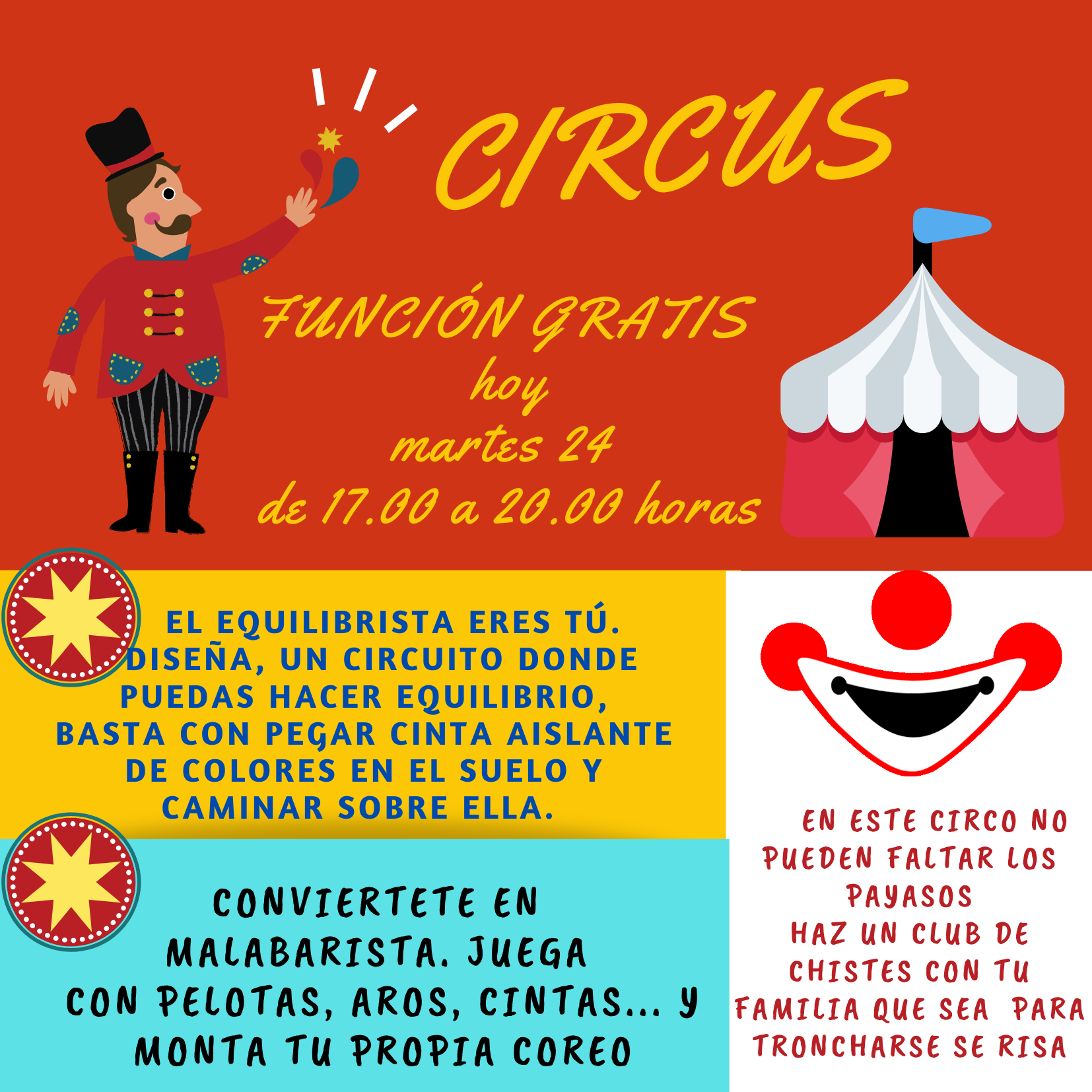 VIDEO CIRCO TARDES EN FAMILIA