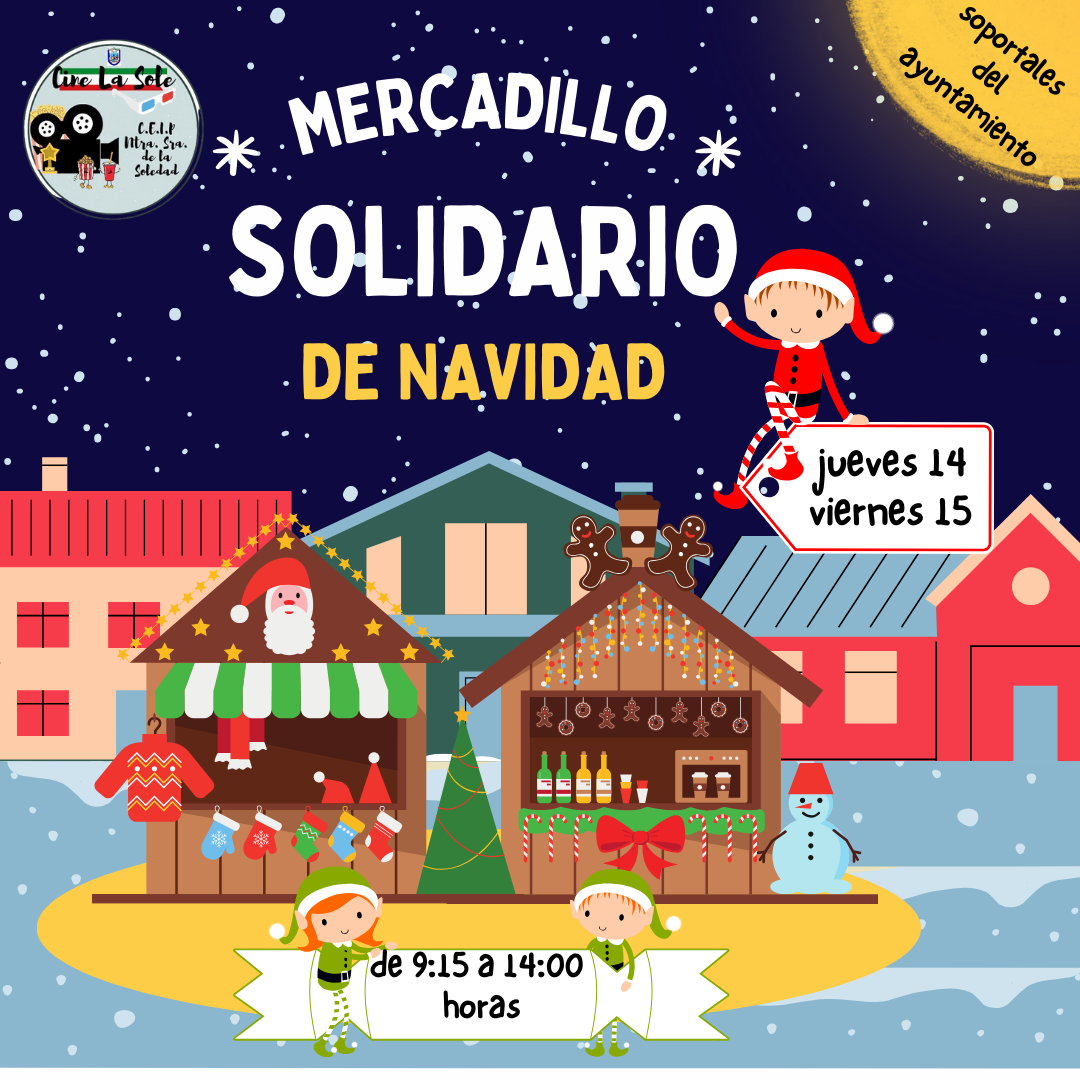 mercadillo solidario navideño