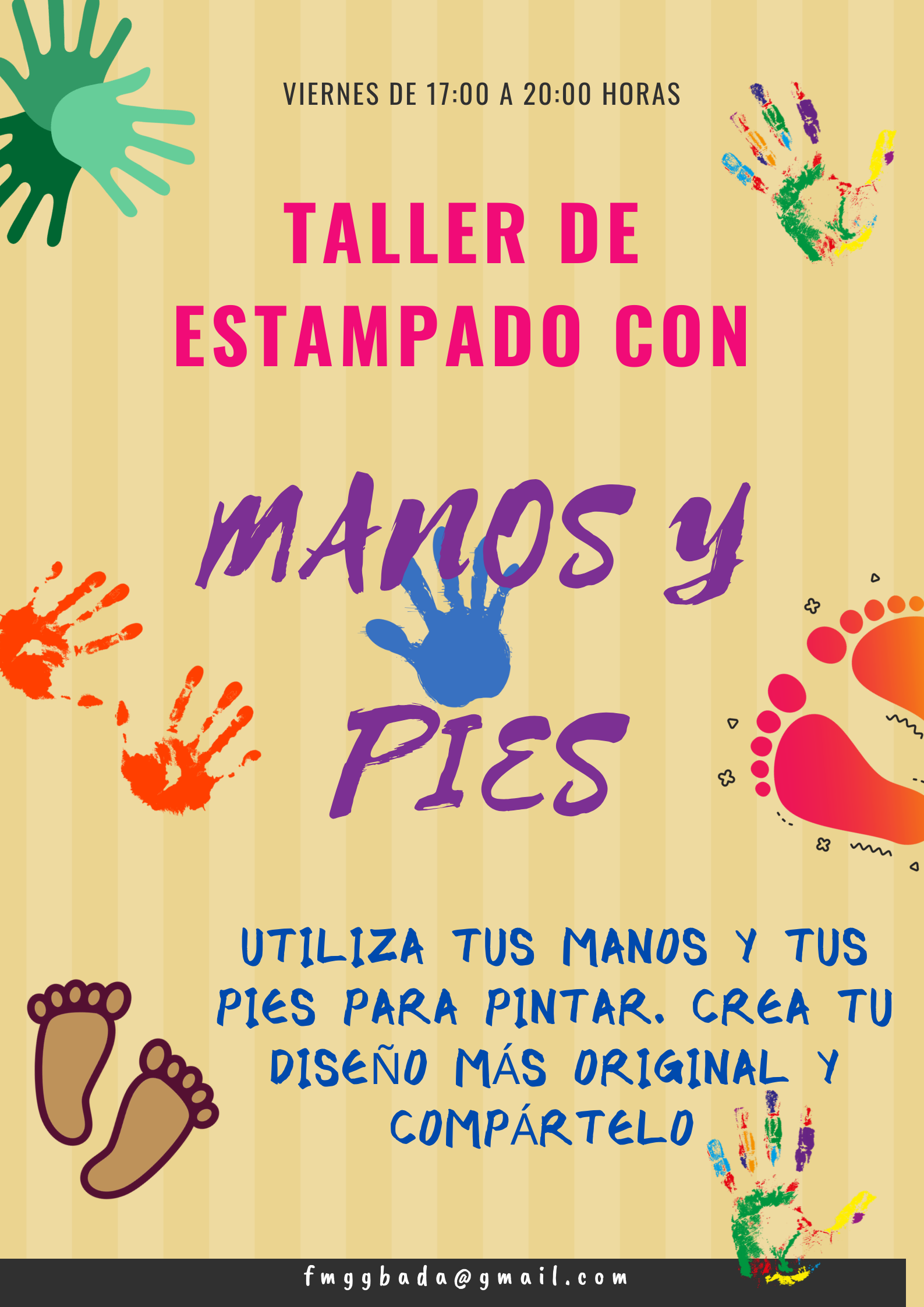 Crema con Manos Día Mundial de la Diversidad Cultural Póster