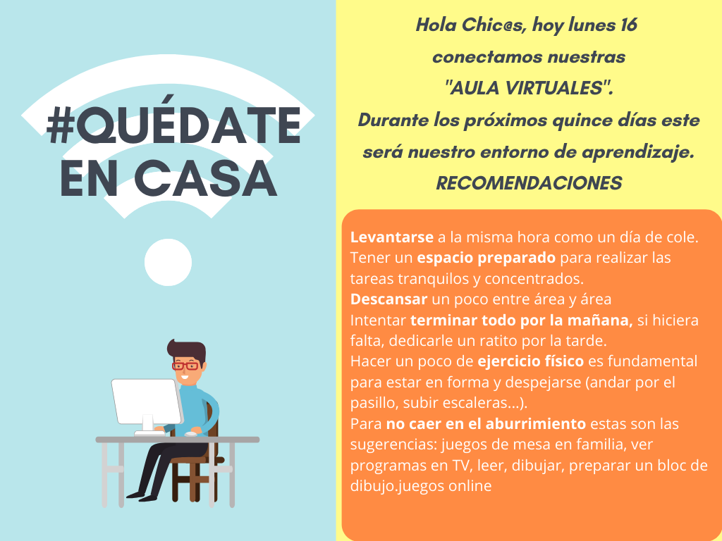 quedate en casa web